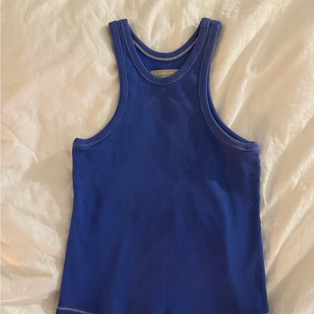 Everlane Blue Tank Top